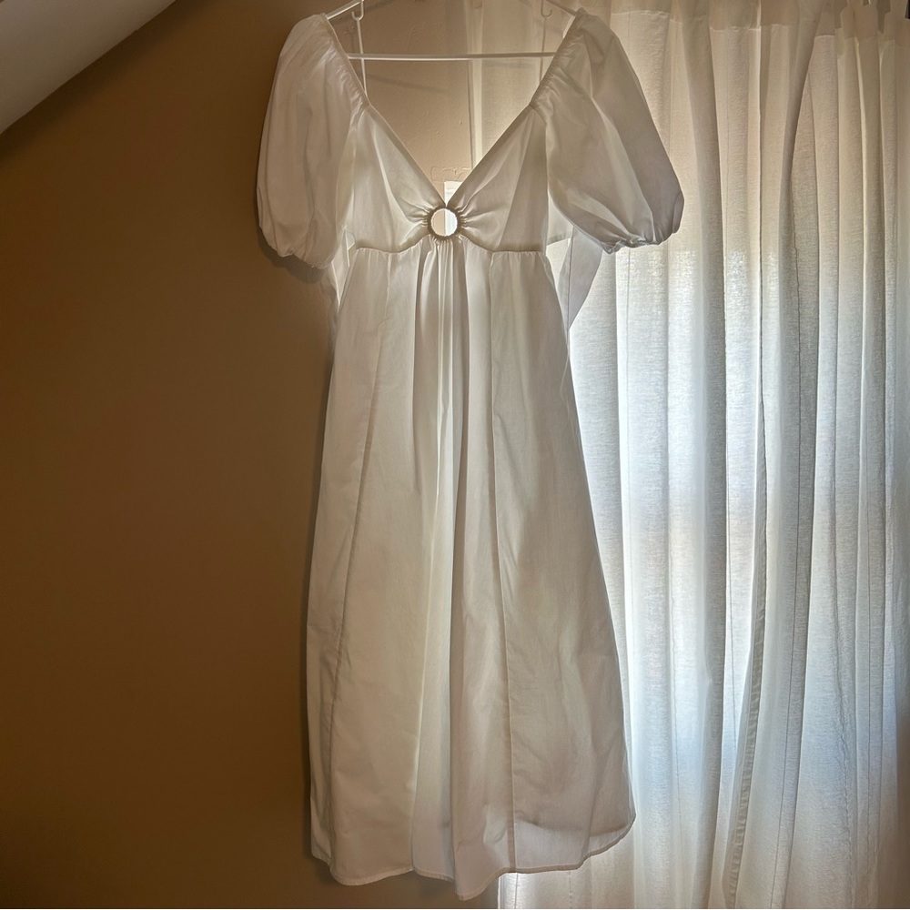 White Abercrombie dress